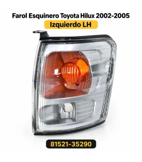Farol esquinero Toyota Hilux 2002 2005 marca generica