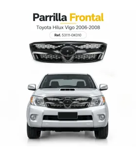 Parrilla frontal Toyota Hilux Vigo 2006 2008 ref 53111-0K010