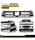 Parrilla superior radiador Toyota Hilux Revo 53100-0K490
