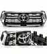 Parrilla superior radiador Toyota Hilux con camara 53100-0KW81