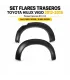 Set flares traseros Toyota Hilux Vigo 2012 2015