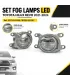 Fog lamp izquierdo Toyota Hilux Revo ref 81220-02150