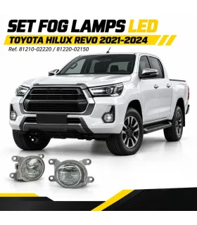 Set fog lamps LED Toyota Hilux Revo 2021 2024