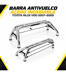 Barra antivuelco Toyota Hilux Vigo 2007 2009 acero inoxidable