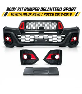 Body kit bumper delantero Toyota Hilux Revo Rocco 2018 2019