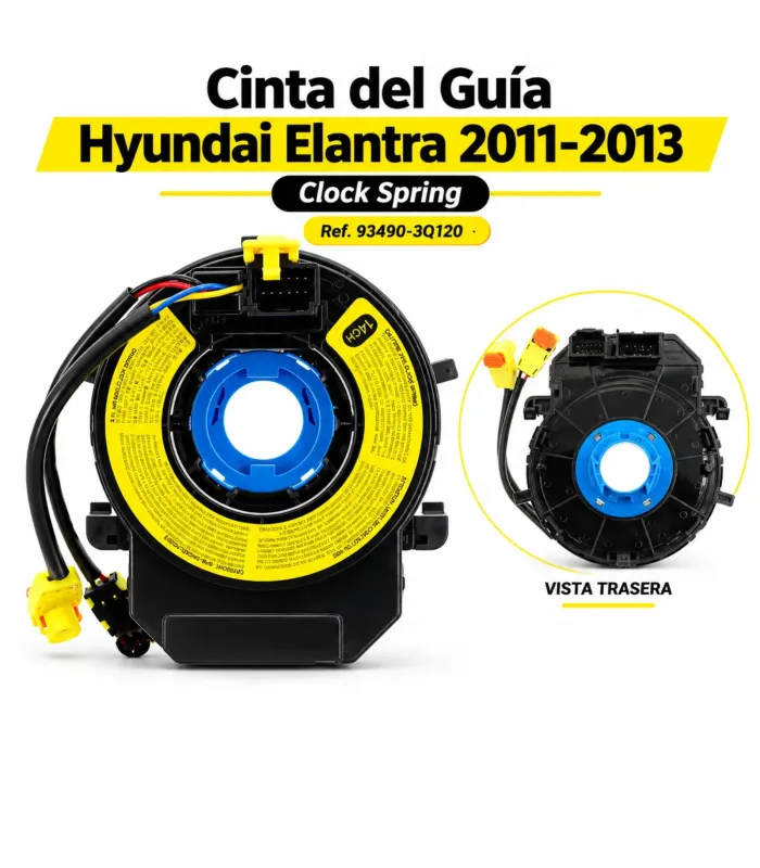 Cinta espiral airbag Hyundai Elantra 2011 2013