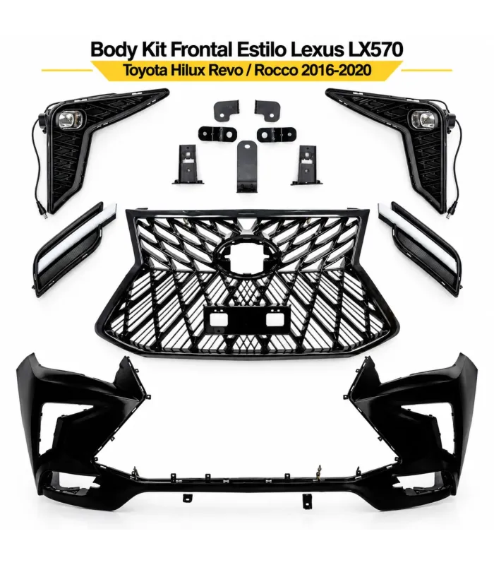 Body kit Toyota Hilux Revo Rocco 2016 2020 marca generica