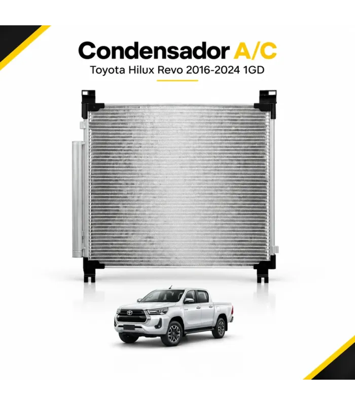 Condenser Assy Toyota Hilux Revo ref 88460-0K350