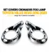 Set covers cromados fog lamp Toyota Hilux Revo 2016 2020