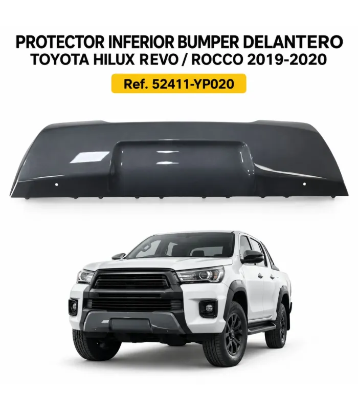 Cover bumper delantero Hilux Revo Rocco 52411 YP020