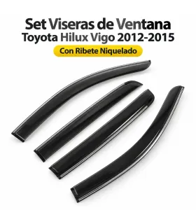 Set viseras Toyota Hilux Vigo 2012 2015