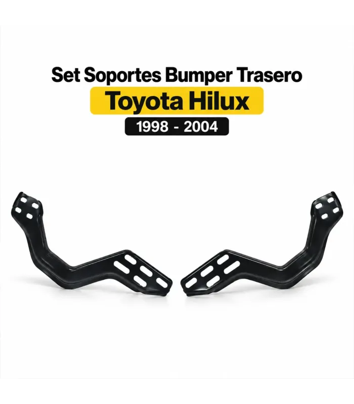 Soporte bumper trasero derecho izquierdo Toyota Hilux