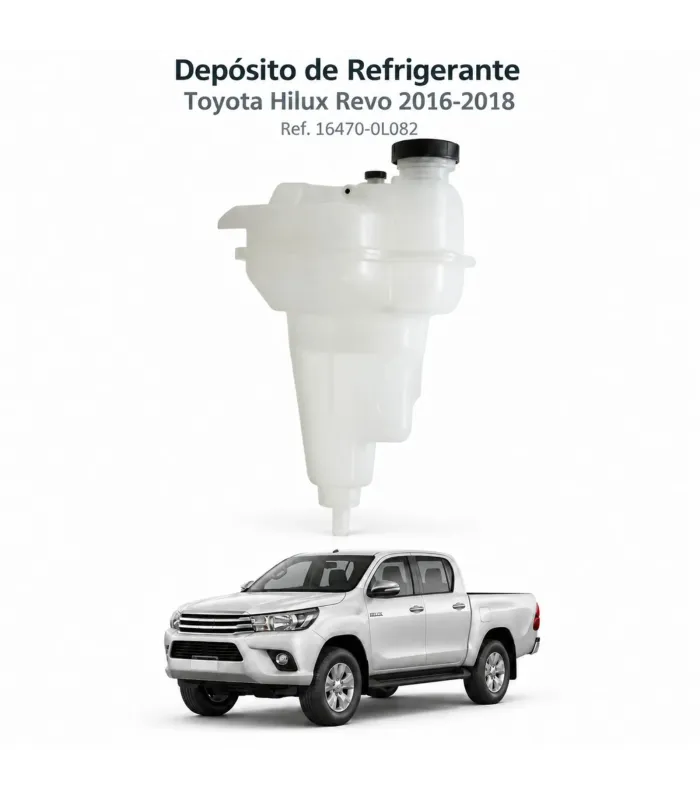 Depósito refrigerante Toyota Hilux Revo 2016 2018