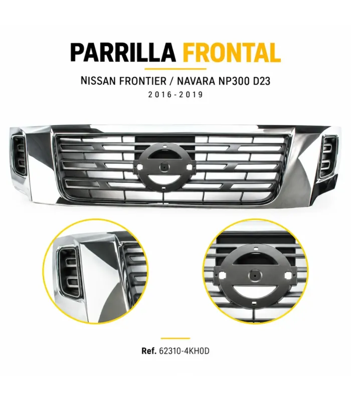 Parrilla Nissan NP300 referencia 62310 4KH0D