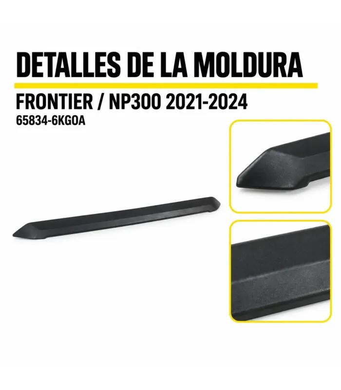 Moldura capó Nissan Frontier referencia 65834 6KG0A