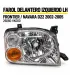 Farol delantero Nissan Frontier Navara D22 2002 2004