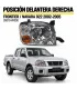 Pantalla delantera Nissan Frontier D22 RH LH