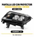 Pantalla LED con proyector Nissan Frontier NP300 2021 2024