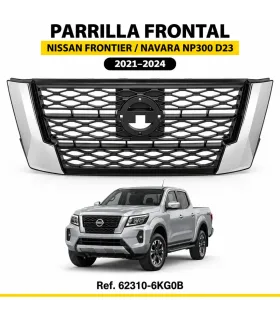 Parrilla frontal Nissan Frontier NP300 2021 2024