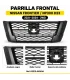 Parrilla frontal negra Nissan Frontier D23 2021 2024