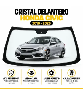 Parabrisas doble lamina Honda Civic 2016 2020