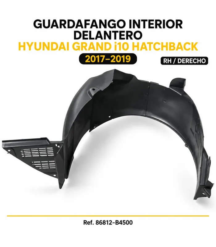 Protector paso de rueda Hyundai Grand i10 2017 2019