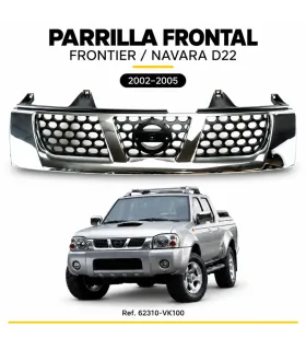 Parrilla frontal Nissan Frontier D22 2002 2005