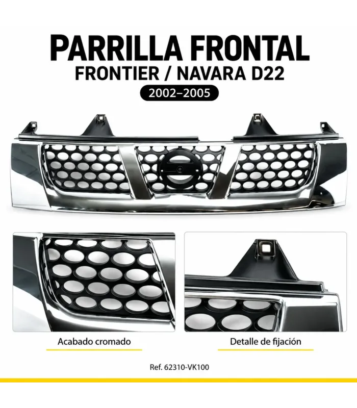 Parrilla Nissan Frontier referencia 62310 VK100