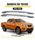 Rack de techo Nissan Frontier Navara adherido con 3M