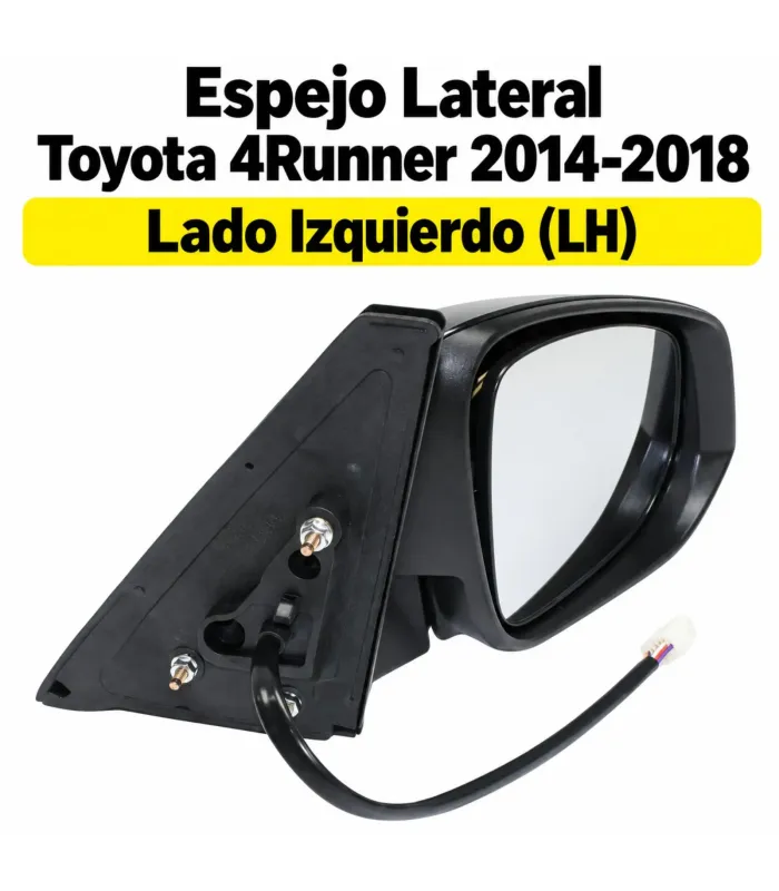 Espejo retrovisor izquierdo Toyota 4Runner con direccional lateral