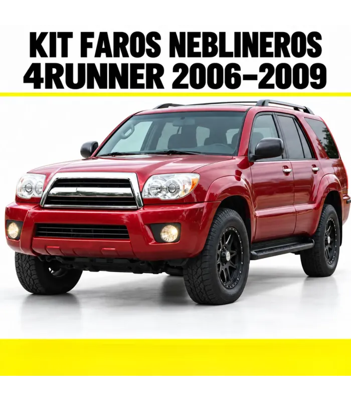 Cableado relé e interruptor para neblineros Toyota 4Runner