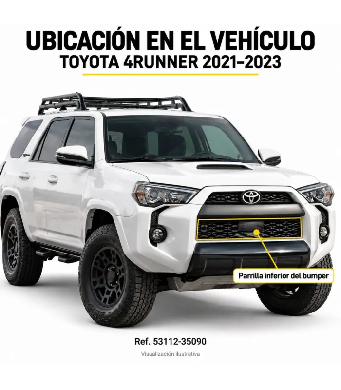 Parrilla genérica para bumper delantero Toyota 4Runner