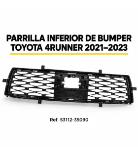 Parrilla inferior de bumper Toyota 4Runner 2020-2024