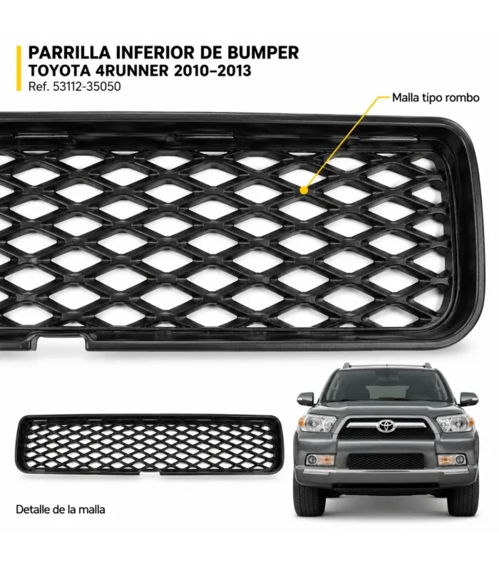 Parrilla inferior de malla Toyota 4Runner referencia 53112-35050