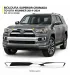 Ribete superior de parrilla delantera Toyota 4Runner 2014-2024