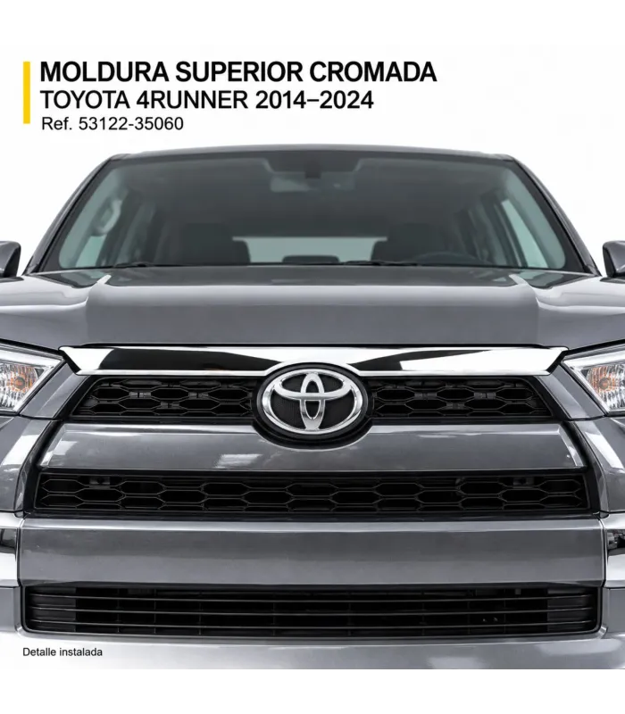 Moldura superior genérica para parrilla Toyota 4Runner 2014-2024
