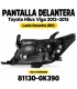 Pantalla Delantera Toyota Hilux Vigo 2012–2015