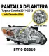 Pantalla delantera izquierda Toyota Corolla 2011-2013 referencia 81150-02B50