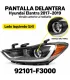 Faros delanteros genéricos Hyundai Elantra AD sedán 2017-2018
