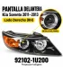 Pantalla derecha Kia Sorento 2011-2013 referencia 92102-1U200