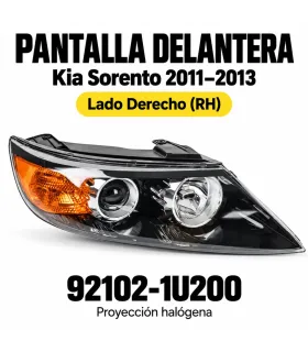 Pantalla delantera Kia Sorento 2011-2013 con proyector halógeno