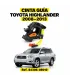 Cinta guía genérica Toyota RAV4 Tacoma Highlander referencia 84306-0E010