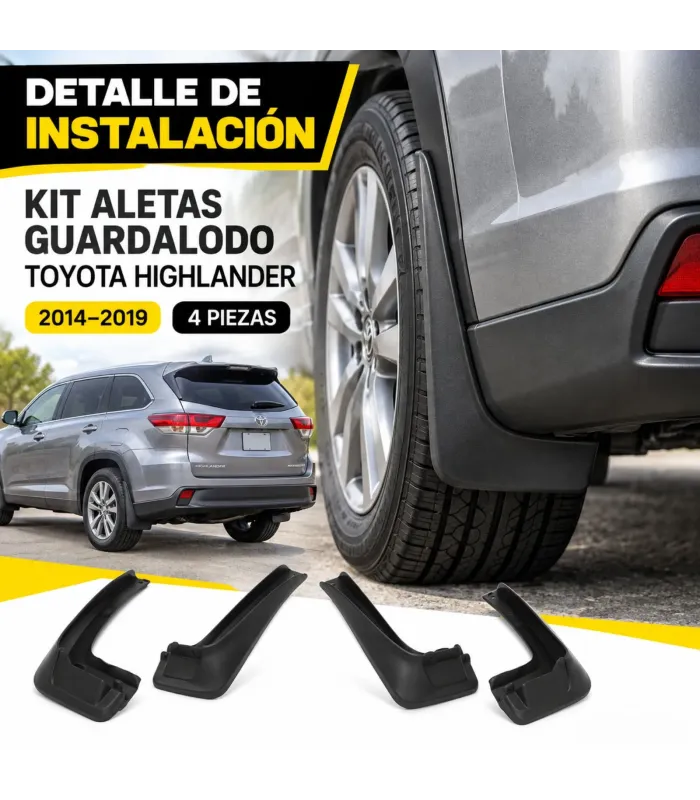 Set chapaletas Toyota Highlander 2014 2019 RH LH