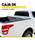 Caja de herramientas TrailFX aluminio 60 pulgadas para cama de camioneta