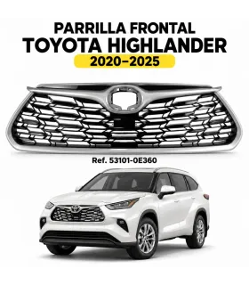 Parrilla frontal Toyota Highlander 2020 2025