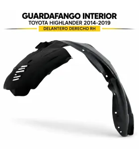 Guardafango interior delantero Toyota Highlander 2014 2019