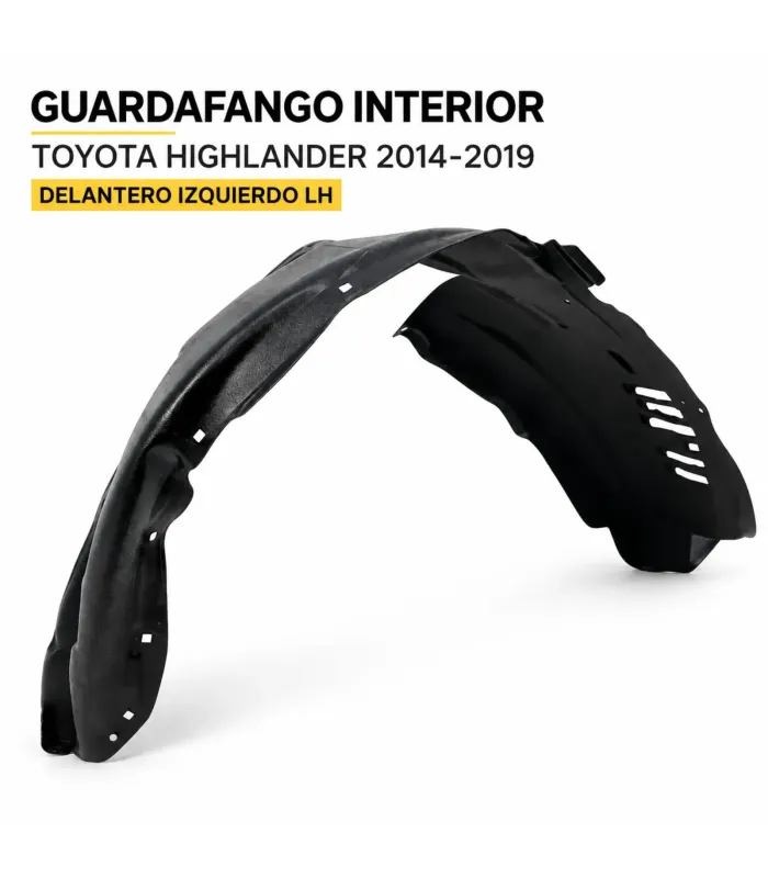 Guardafango interior derecho Highlander 53805 0E120