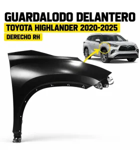 Guardalodo delantero Toyota Highlander 2020 2025