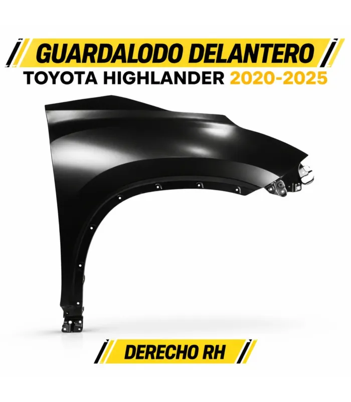 Guardalodo Delantero Toyota Highlander 2020-2025