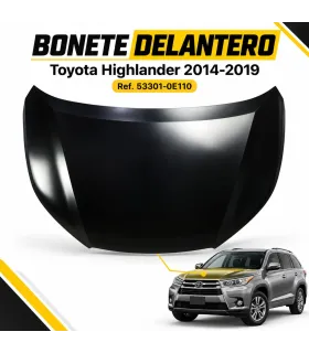 Bonete delantero Toyota Highlander 2014 2019